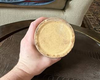 Antique Weller Pottery "Neoclassical Acanthus" Umbrella Stand