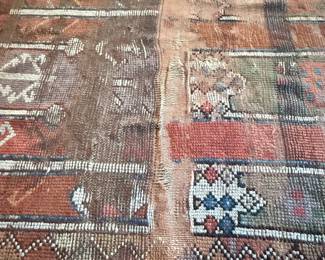 Antique Kurdish Prayer Rug