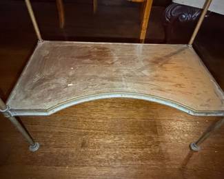 Vintage French Provincial Style Tiered Serving Cart