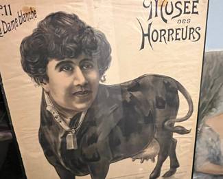 Musée des Horreurs "La Dame Blanche" Poster