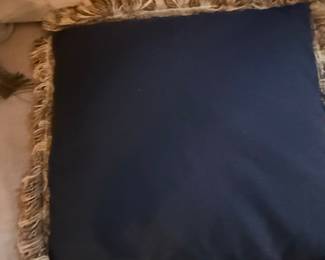 Vintage Floral Needlepoint Pillow