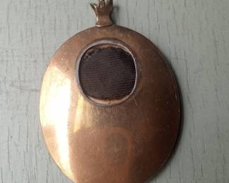 19th Century Miniature Portrait Pendant