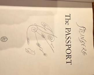 Saul Steinberg 'The Passport' First Edition Book