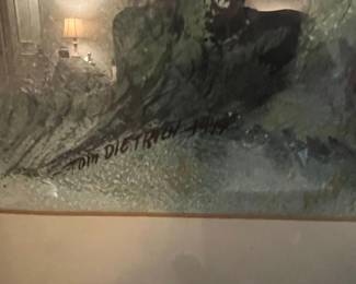 Tom Dietrich Industrial Scene Watercolor