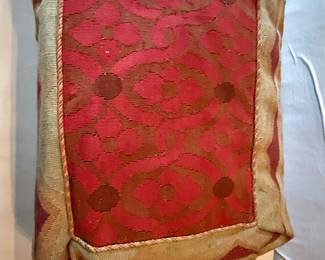 Vintage Aubusson Tapestry Pillow