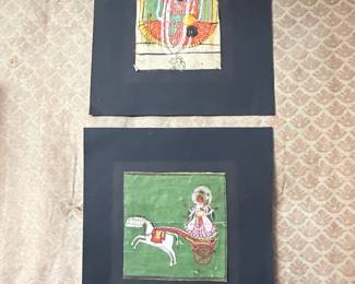 Pichwai Paintings of Vishnu and Surya