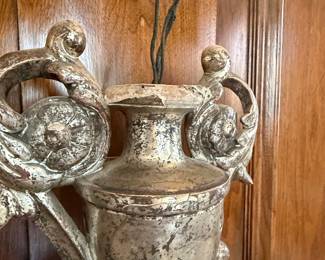 Neoclassical Giltwood Urn Pedestal