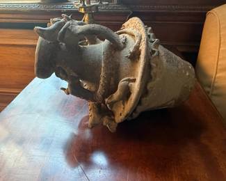 Gargoyle or Grotesque Ceramic Vessel