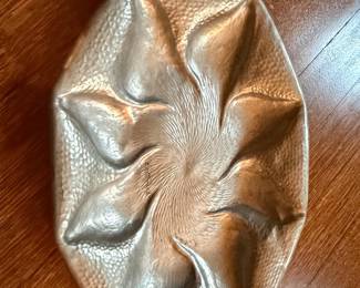 Bruce Fox Hand-Hammered Aluminum Starburst Bowl