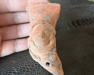 Terracotta Mayan Bust Fragment