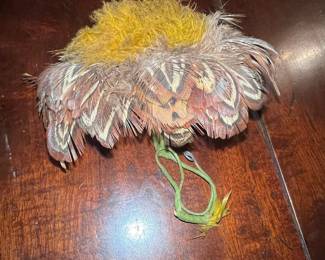 Vintage Feather Headdress/Ornament