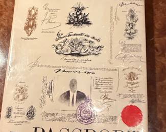 Saul Steinberg 'The Passport' First Edition Book