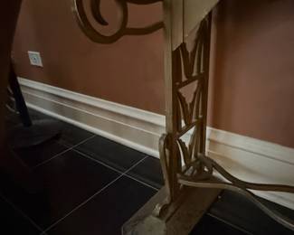 Art Deco Vanity Table with Mirror