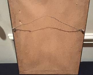 Folk Art Portrait of a Gentleman with Cards by Jane Anthony Davis