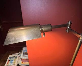 Vintage Brass Pharmacy Floor Lamp