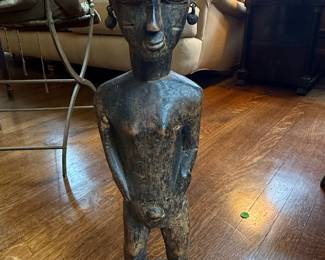 Baule Standing Female Figure