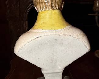 Staffordshire Ceramic Bust of Napoleon Bonaparte