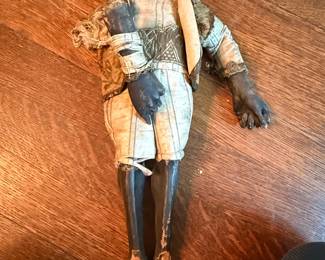 Antique Black Americana Cloth Doll