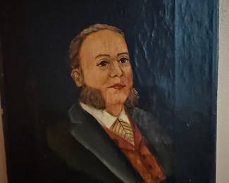 Portrait of a Gentleman, Unsigned Oil on Canvas