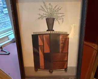 Juan Gris Style Still Life Print