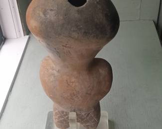 Pre-Columbian Chorrera Terracotta Female Figurine