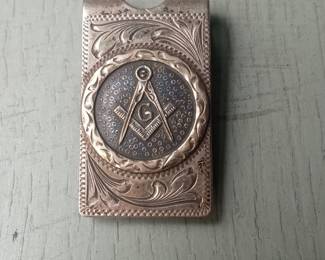 Masonic Money Clip