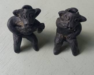 Terracotta Bull Figurines