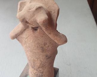 Terracotta Figurine - "The Thinker" Style