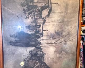 Chicago Street Scene Sketch