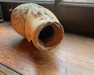 Antique French Papier-Mâché Milliner's Head (Marotte)