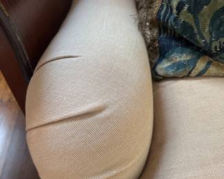 Crate & Barrel English Roll Arm Sofa