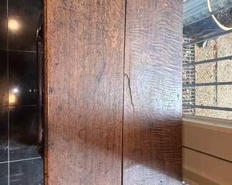 18th Century English Oak Side Table with Single Drawer