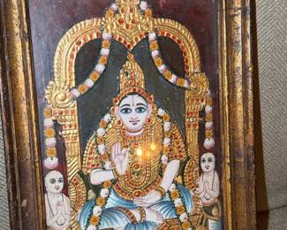 Tanjore Painting of Ramanuja (Pair)