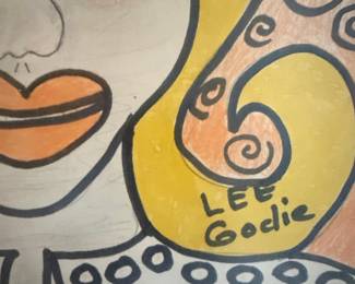 Portrait of a Woman by Lee Godie