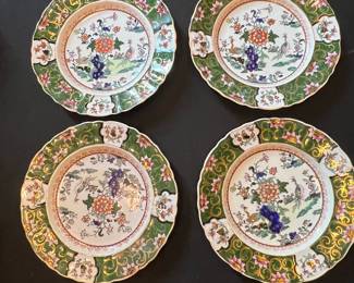 Mason's Patent Ironstone China "Peacock and Pheasant" Pattern Plate