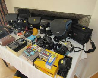 A collection of cameras!