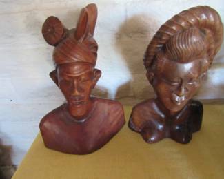 Wood statues Bali?