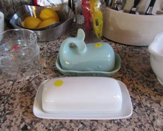 Cute butter dishes
