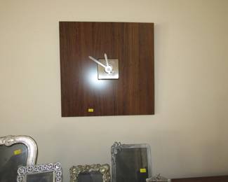 MCM style wall clock 