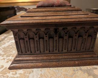Antique Gothic Revival Box