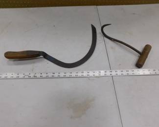 Hibbard Scythe and Hay Hook