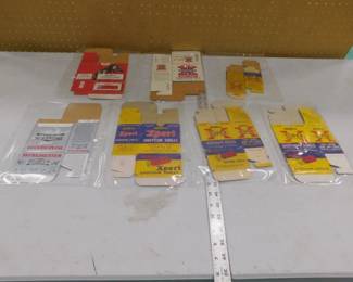 Western and Winchester Shotgun Shell Boxes