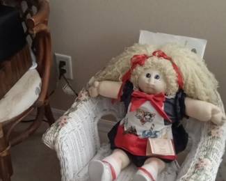 Cabbage patch with birth certificate 