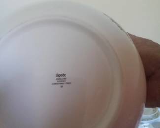 Spode Christmas dishes