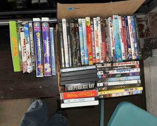 $1 each DVD OR VHS. Includes series!