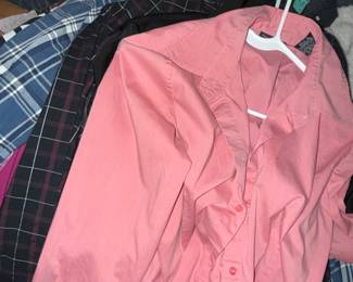 $5 each dress shirts, t-shirts, hoodies