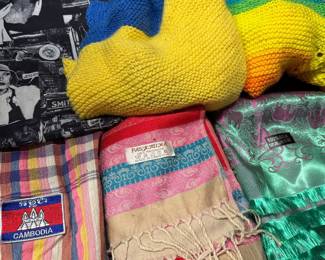 Scarves $5-$10 handmade, silk, pashmina! A whole bunch 