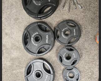 300lb Olympic weight set