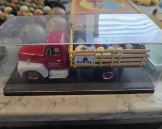 Marble King Toy Truck in case