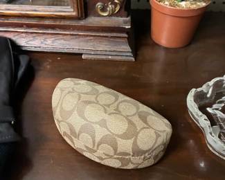 Coach glasses case